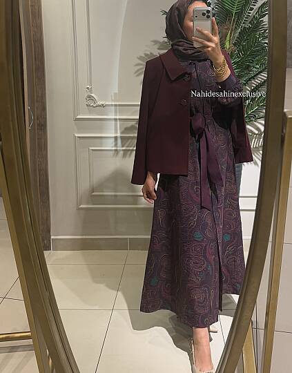 BURGUNDY CEKET