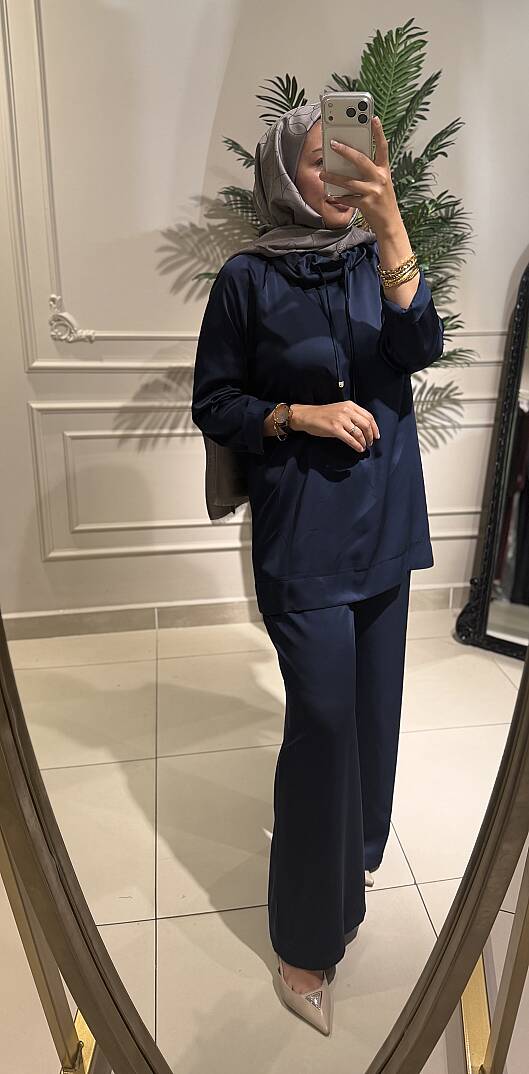 LACİVERT PANTOLONLU TAKIM - 1