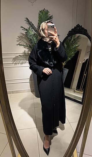 ORJİNAL KÜRKLÜ ÇELİK ÖRME HIRKA
