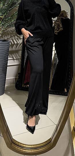 PAÇA BÜZGÜ DETAYLI LASTİKLİ PANTOLON (1)